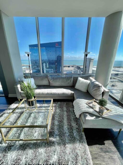 Penthouse In South Loop Chicago Apartment Ngoại thất bức ảnh
