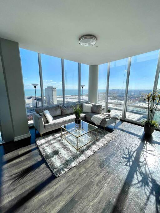 Penthouse In South Loop Chicago Apartment Ngoại thất bức ảnh